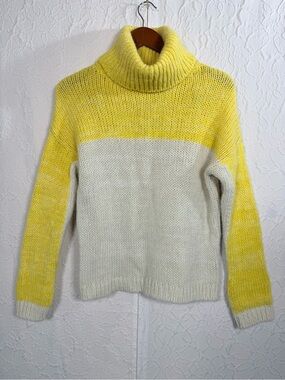 Suite Benedict NWT Mohair Alpaca Blend Turtle Neck Knit Sweater Sz S